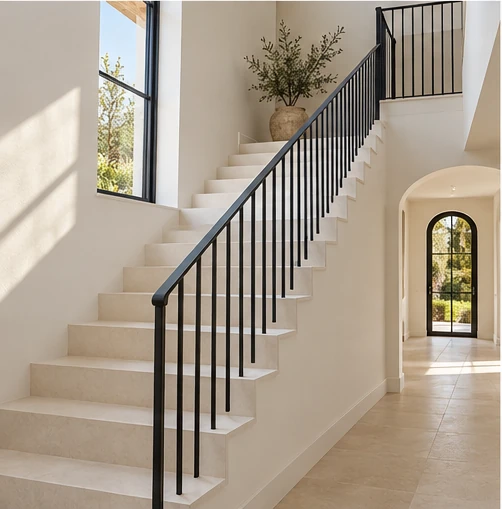 Escalera renovada